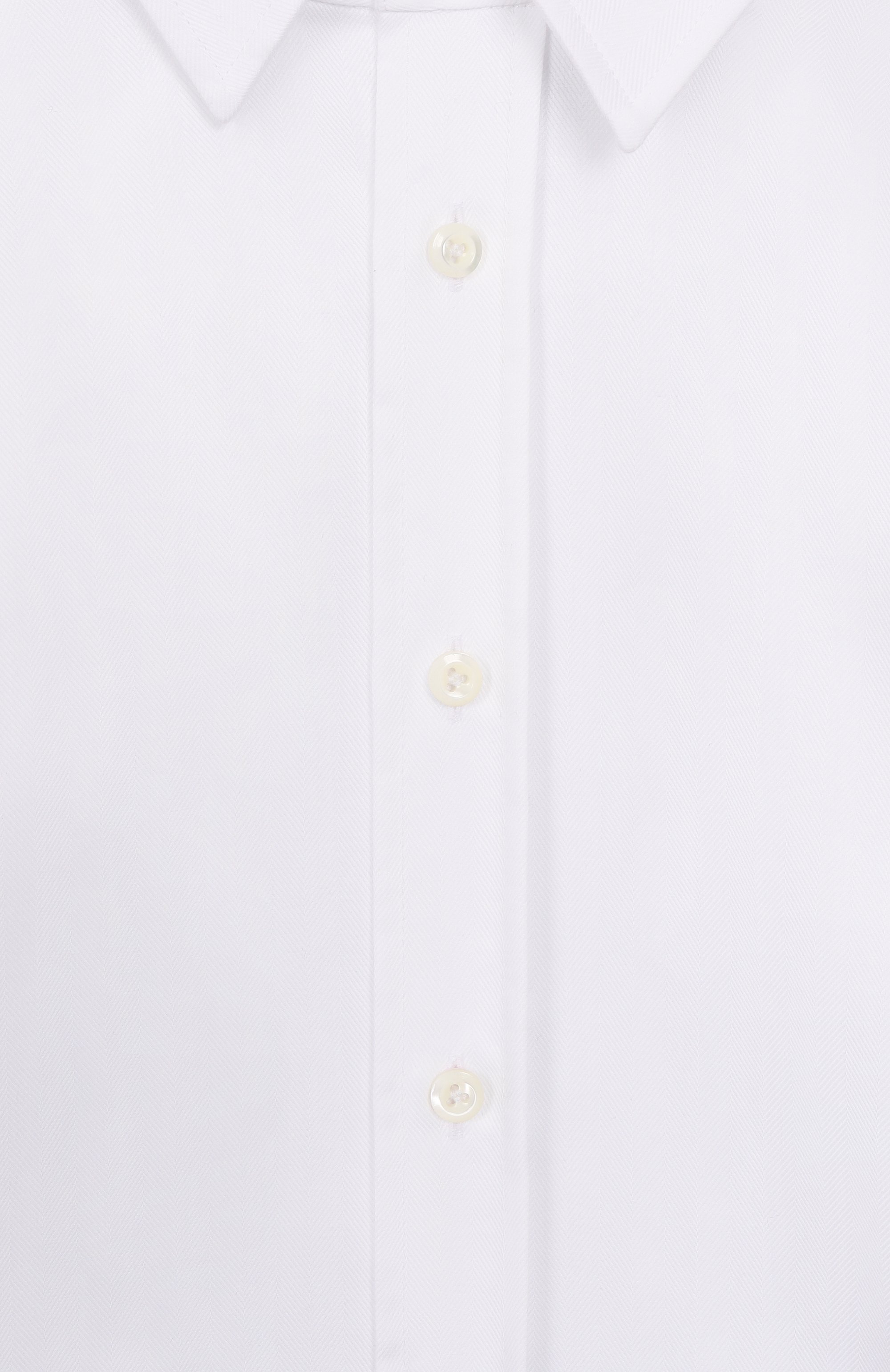 Хлопковая рубашка VAN LAACK белого цвета по цене 12500 руб., арт. VL-TIM-XX/150082/116-134, фото 3 Хлопковая рубашка VAN LAACK, арт. VL-TIM-XX/150082/116-134, фото 3