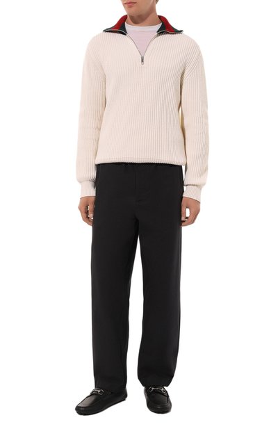 Кожаные мокасины GUCCI, арт. 765859/1XH00, фото 2