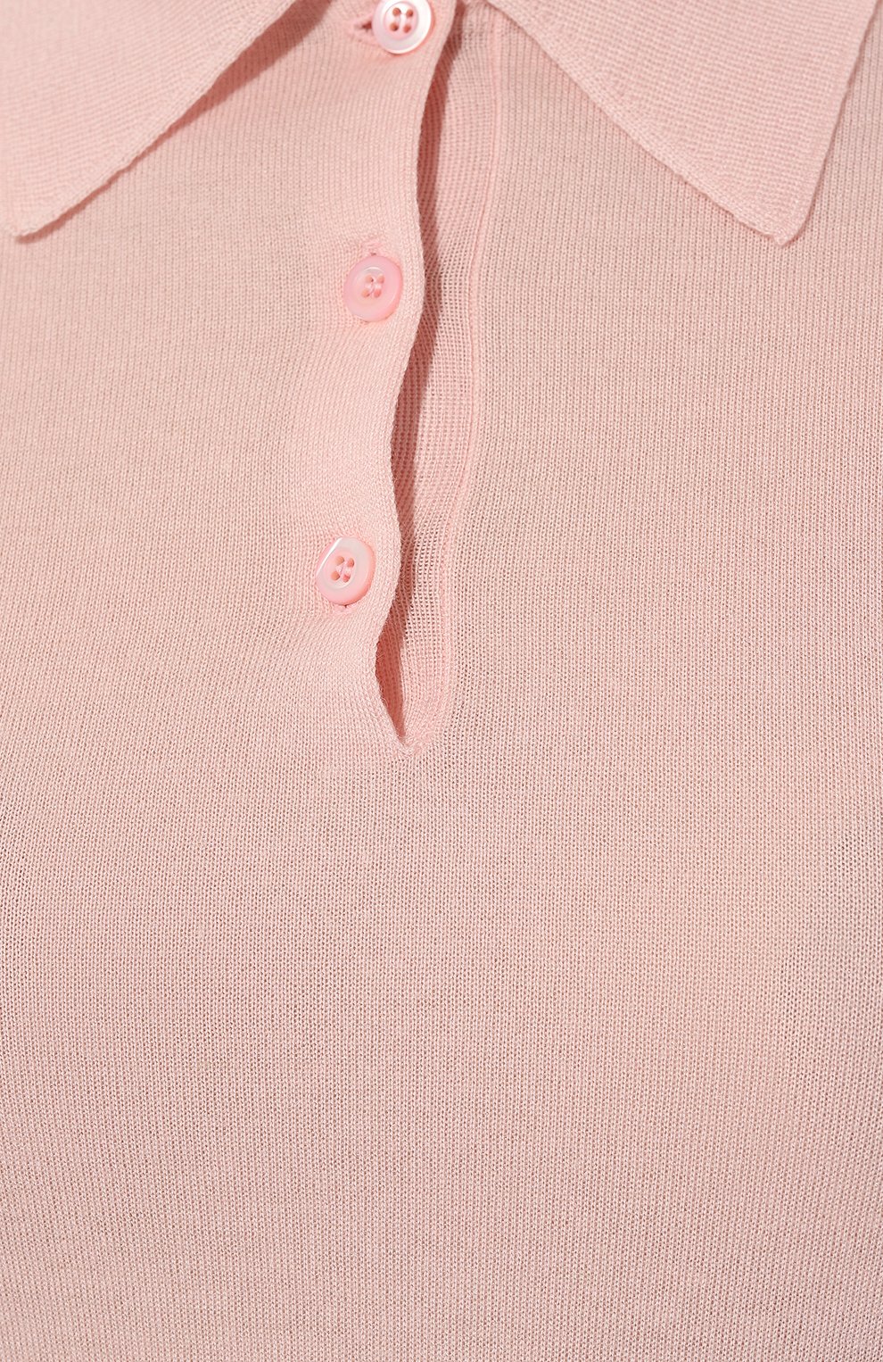 Поло из кашемира и шелка PRADA, арт. P24N1H-10G4-F0AL2-221, фото 5