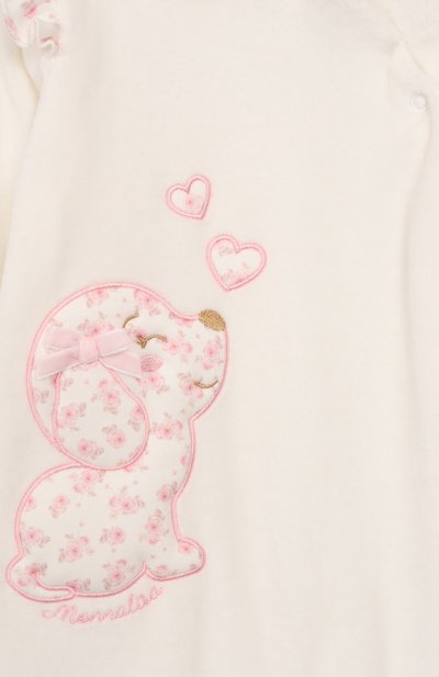 Хлопковый комбинезон MONNALISA, арт. 35F200NP, фото 3