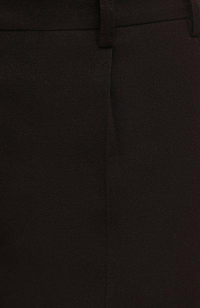 Шерстяные брюки MAISON MARGIELA коричневого цвета по цене 118000 руб., арт. S51KA0532/S53202, фото 5 Шерстяные брюки MAISON MARGIELA, арт. S51KA0532/S53202, фото 5