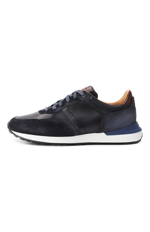 Кожаные кроссовки Sona II Magnanni 24747/CR0STIDIFU Синий  24747/CR0STIDIFU Фото 4