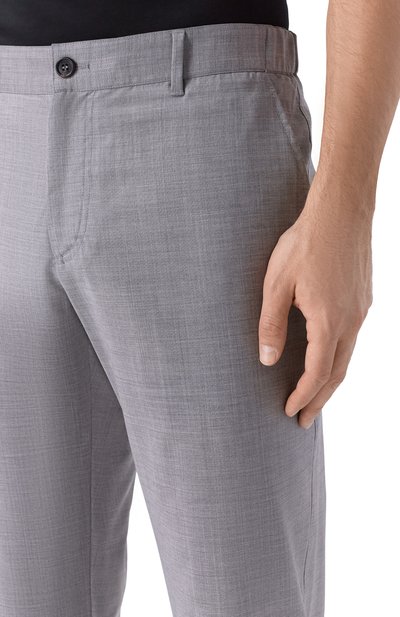 Шерстяные брюки ZILLI, арт. CP801BM028660014U, фото 5