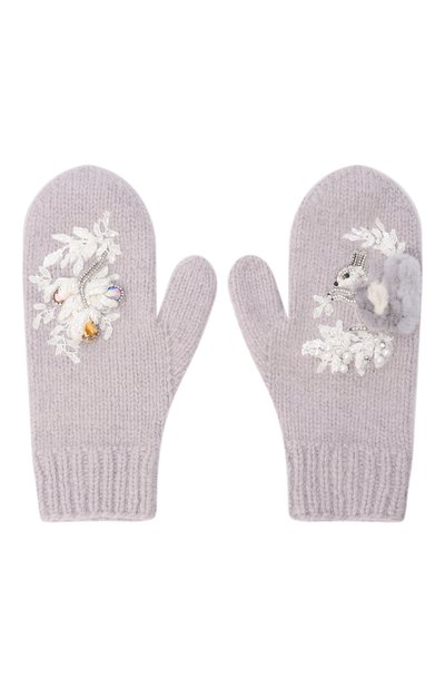 Шерстяные варежки CAROLON, арт. Р-23-ВР-02, фото 3