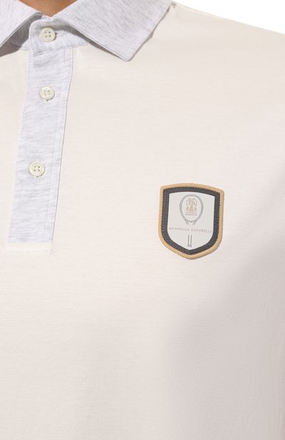 Хлопковое поло BRUNELLO CUCINELLI, арт. M0B133939T, фото 5