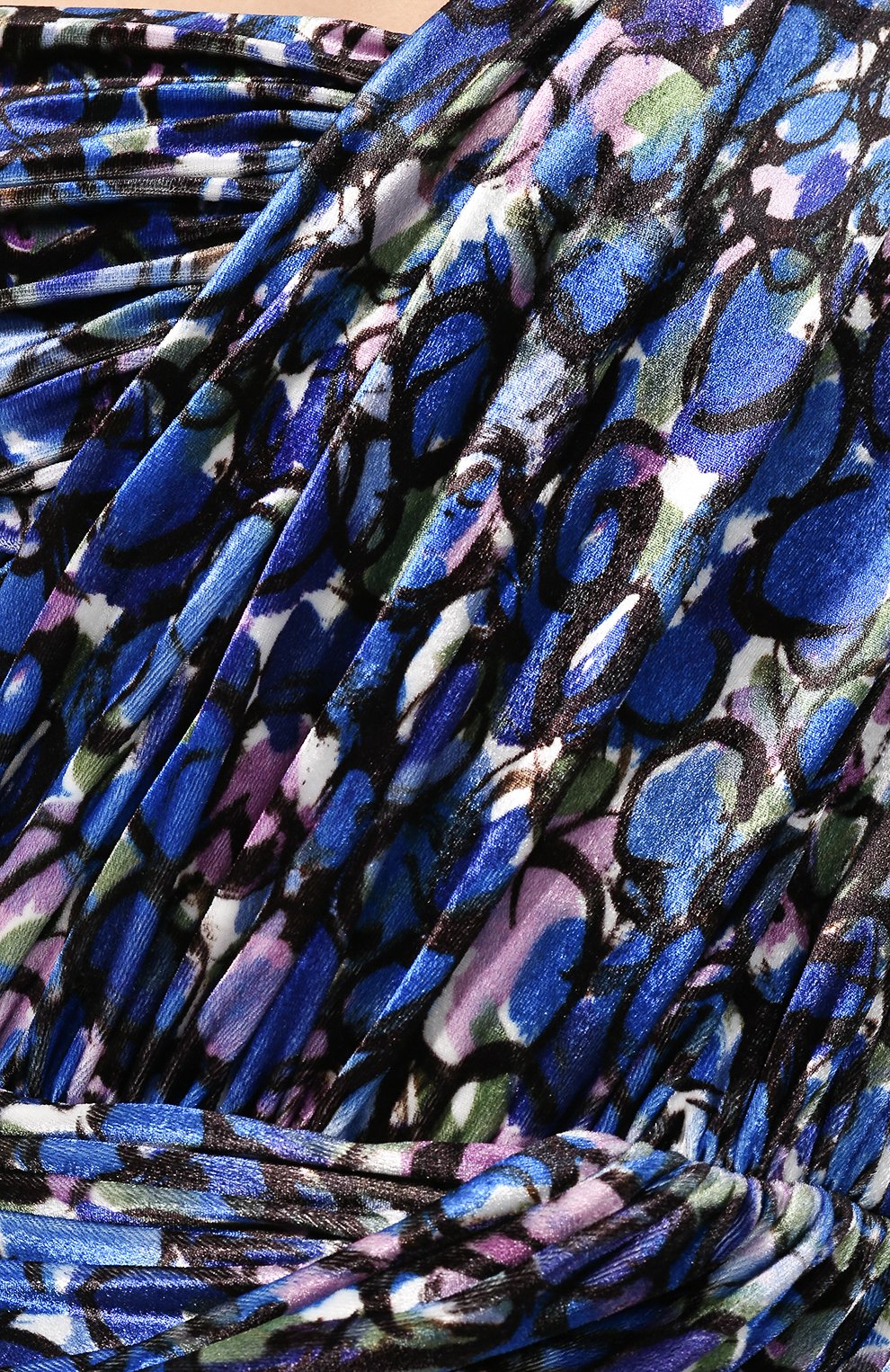 Бархатное платье BALENCIAGA, арт. 556555/TDL73, фото 5