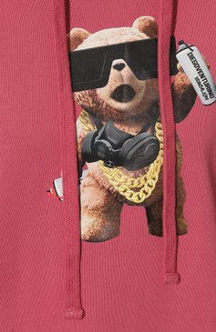 Хлопковое худи DIEGO VENTURINO, арт. FW22-DV FLH P0G_WMN, фото 5