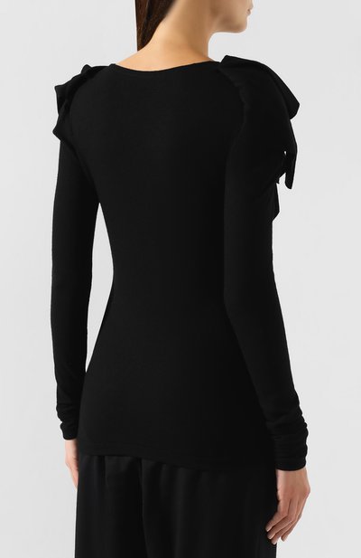 Шерстяной свитер YOHJI YAMAMOTO, арт. FC-T01-170, фото 4