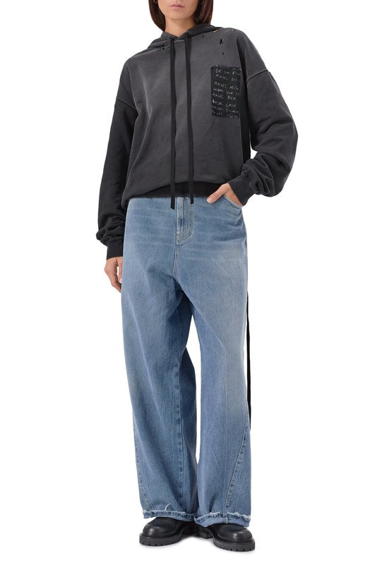 Кожаные ботинки Skagi Ann Demeulemeester B0013288/LT141 Чёрный  B0013288/LT141 Фото 3