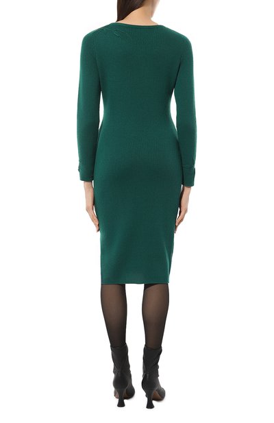 Кашемировое платье SPERANZA COUTURE зеленого цвета по цене 280000 руб., арт. SC065, фото 4 Кашемировое платье SPERANZA COUTURE, арт. SC065, фото 4