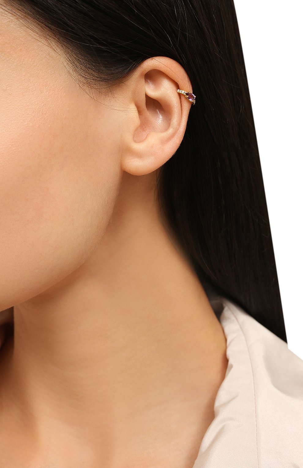 Кафф с аметистом MOONKA, арт. ec-c-amt, фото 2