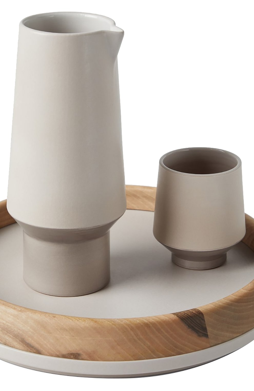 Набор для напитков с кувшином, двумя стаканами и подносом BRUNELLO CUCINELLI, арт. MLCERR0M04, фото 3