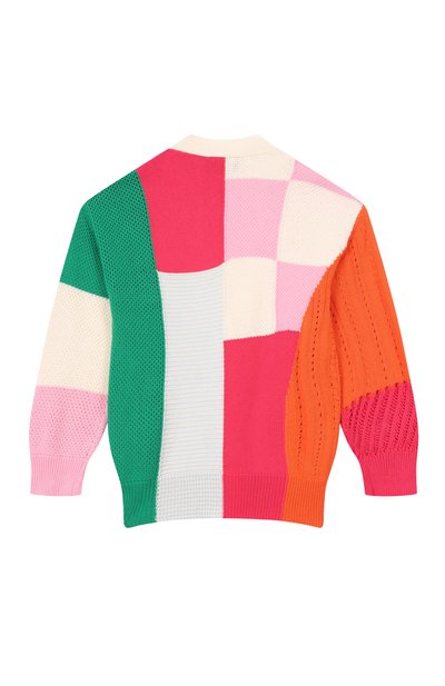 Хлопковый кардиган BARROW разноцветного цвета по цене 24450 руб., арт. S6BKJGCA117, фото 2 Хлопковый кардиган BARROW, арт. S6BKJGCA117, фото 2