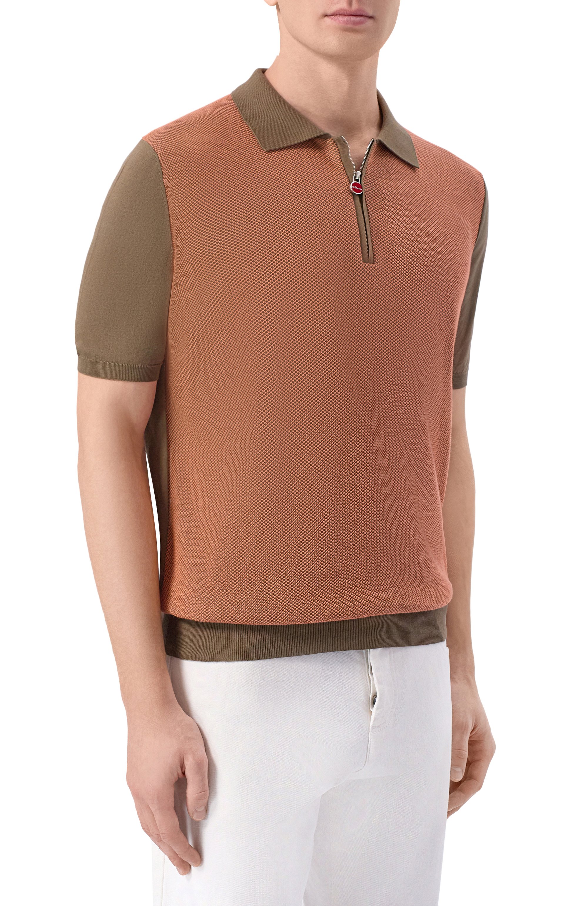 Хлопковое поло KITON, арт. UMK0931, фото 3