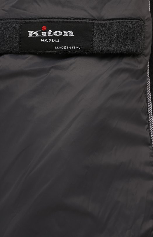 Утепленная куртка Kiton UW1974V0479F03 Серый  UW1974V0479F03 Фото 6