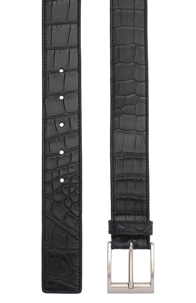 Ремень из кожи аллигатора BOTTEGA VENETA, арт. 609180/V203C/AMIS, фото 2