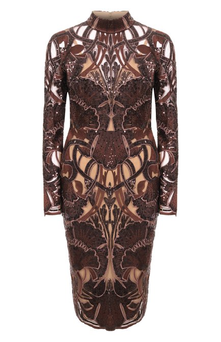 Женское платье с отделкой пайетками ELIE SAAB, арт. D0887NF25/YA050
