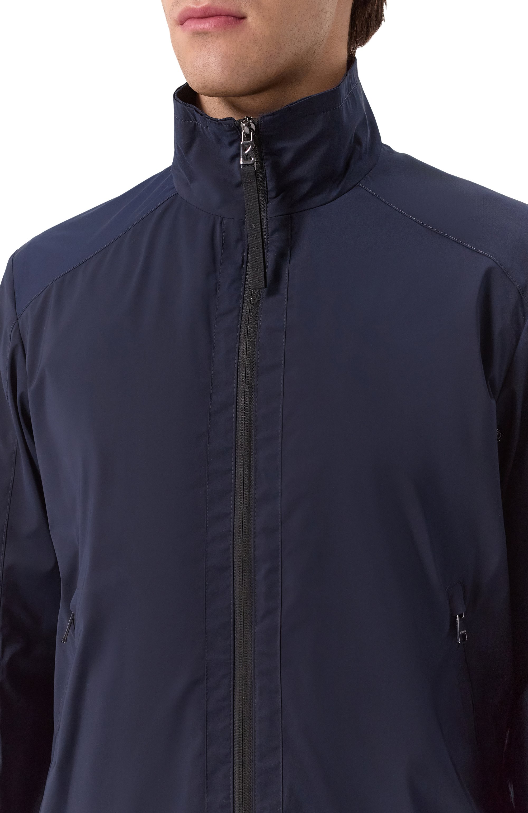 Бомбер BOGNER темно-синего цвета по цене 50400 руб., арт. 38207825, фото 5 Бомбер BOGNER, арт. 38207825, фото 5