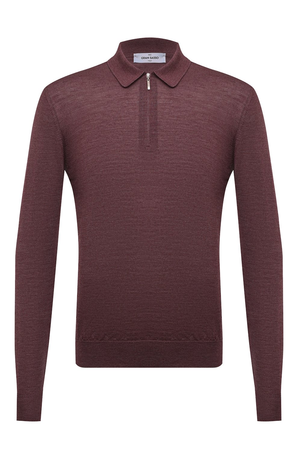 Поло из шерсти и шелка GRAN SASSO, арт. 57137/13190, фото 1