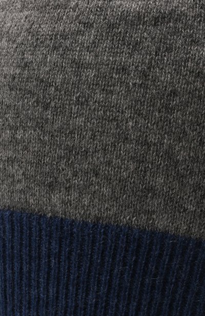 Кашемировая шапка IL BORGO CASHMERE серого цвета по цене 17350 руб., арт. 57-729G0, фото 3 Кашемировая шапка IL BORGO CASHMERE, арт. 57-729G0, фото 3
