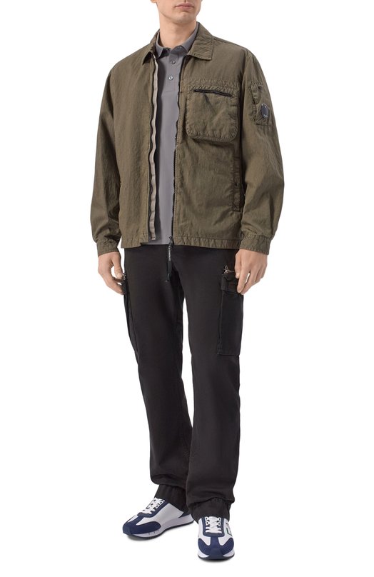 Комбинированные кроссовки EA7 7X000541/AF18609 Синий  7X000541/AF18609 Фото 2