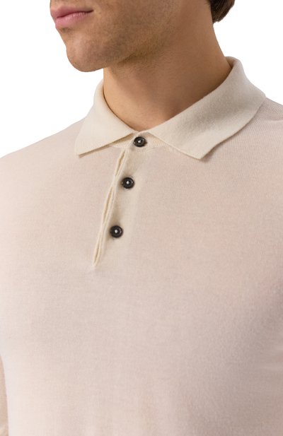 Поло из кашемира и шелка ANDREA CAMPAGNA, арт. M5625-1531, фото 5