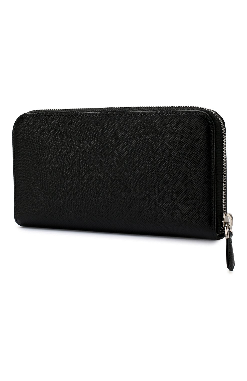 Кожаный кошелек на молнии с логотипом бренда PRADA, арт. 1ML506-2E6V-F0LN1, фото 2