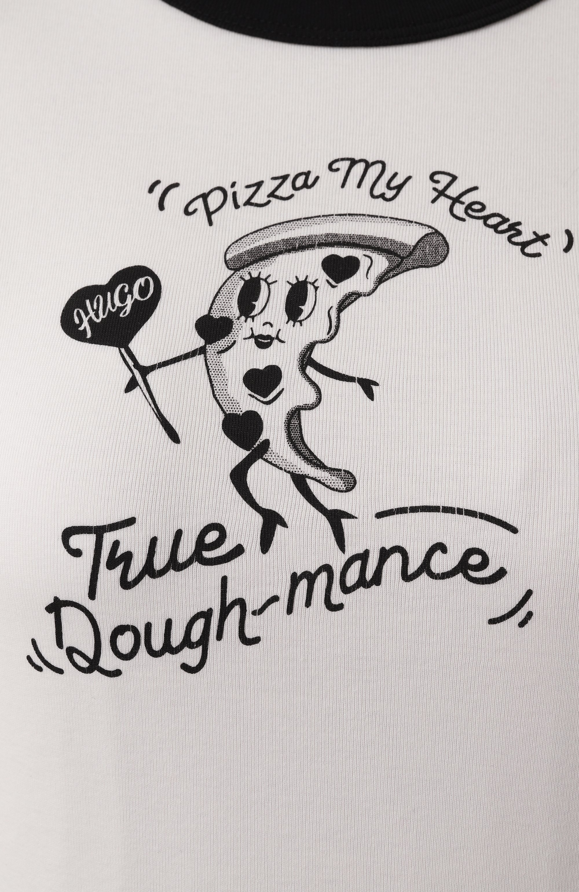 Хлопковая футболка HUGO BLUE, арт. 50533973, фото 6