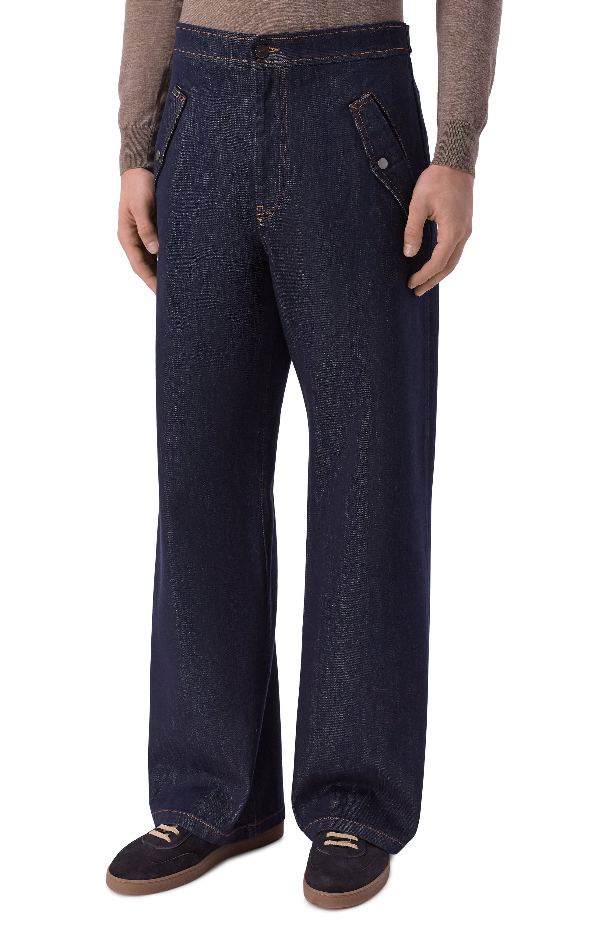 Джинсы MVST, арт. M26.2PM.T012/F116 WASHED RAW INDIG0, фото 3