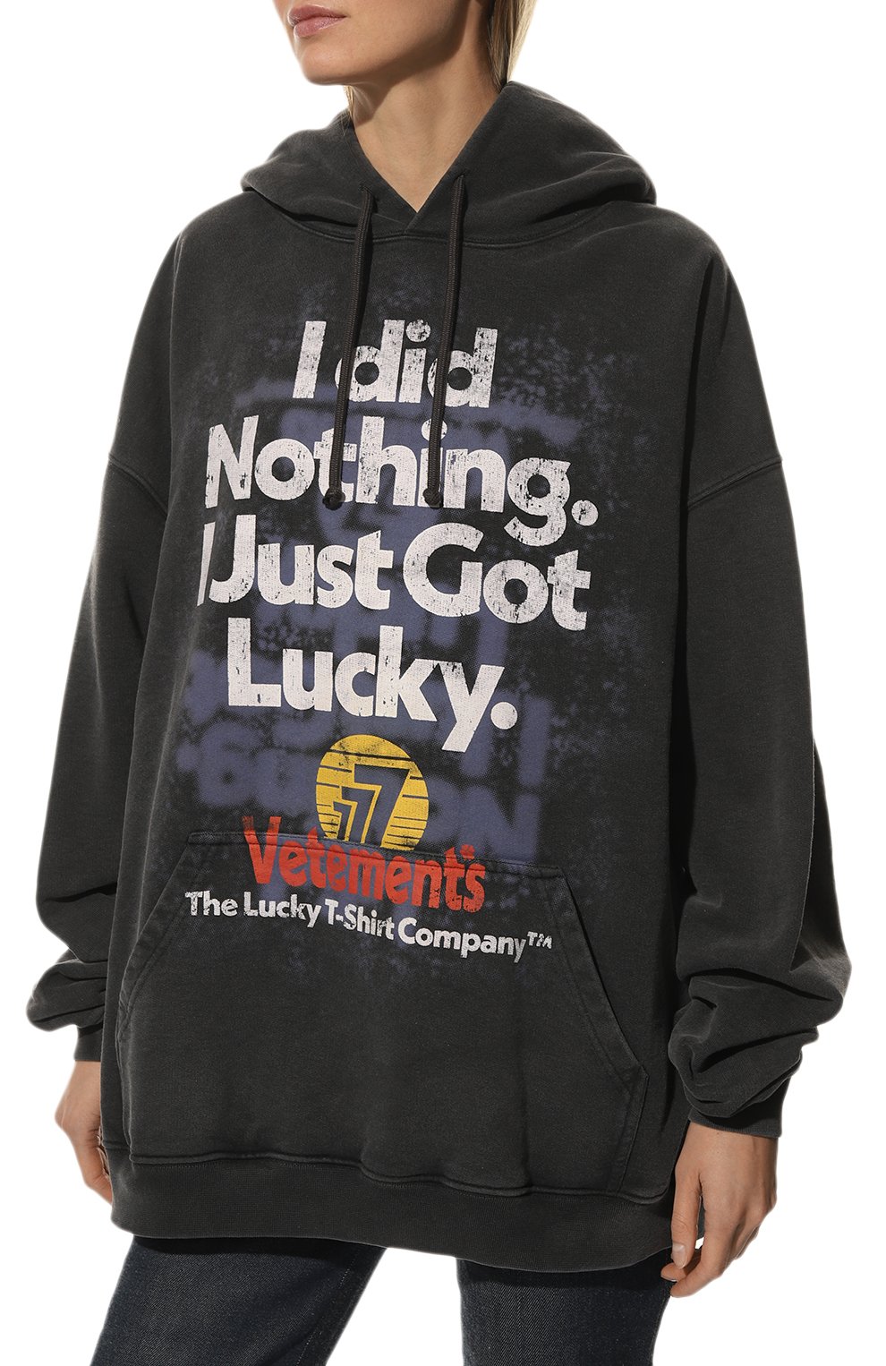 Хлопковое худи VETEMENTS, арт. UA53HD445B 1606/W, фото 3