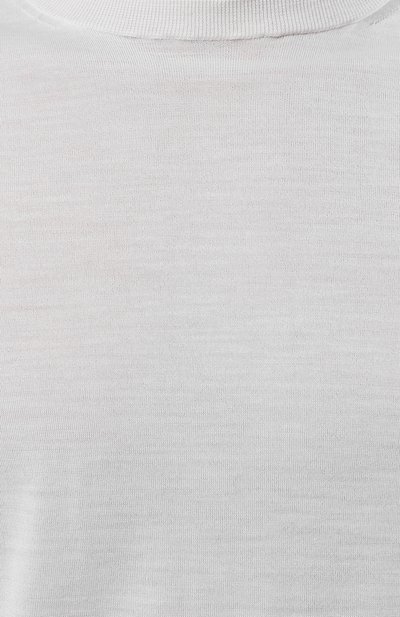 Шерстяной джемпер ZEGNA белого цвета по цене 99500 руб., арт. UDM00A7/110, фото 5 Шерстяной джемпер ZEGNA, арт. UDM00A7/110, фото 5