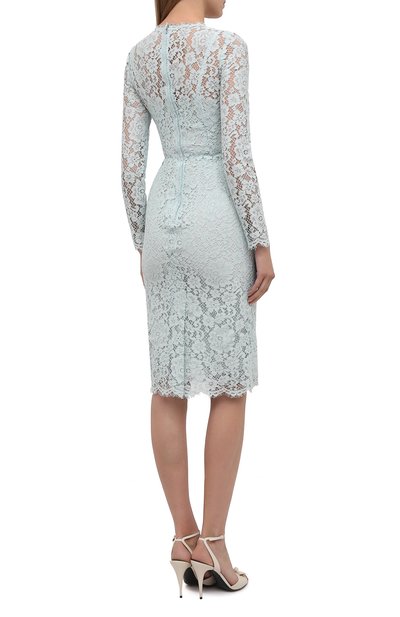 Платье из хлопка и вискозы DOLCE & GABBANA, арт. F6I60T/HLMEA, фото 4