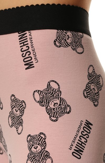 Хлопковые легинсы MOSCHINO, арт. A4317/9011, фото 5