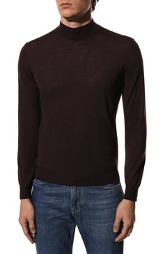 Водолазка из шерсти и шелка ANDREA CAMPAGNA, арт. LU1ML LSC18R, фото 3