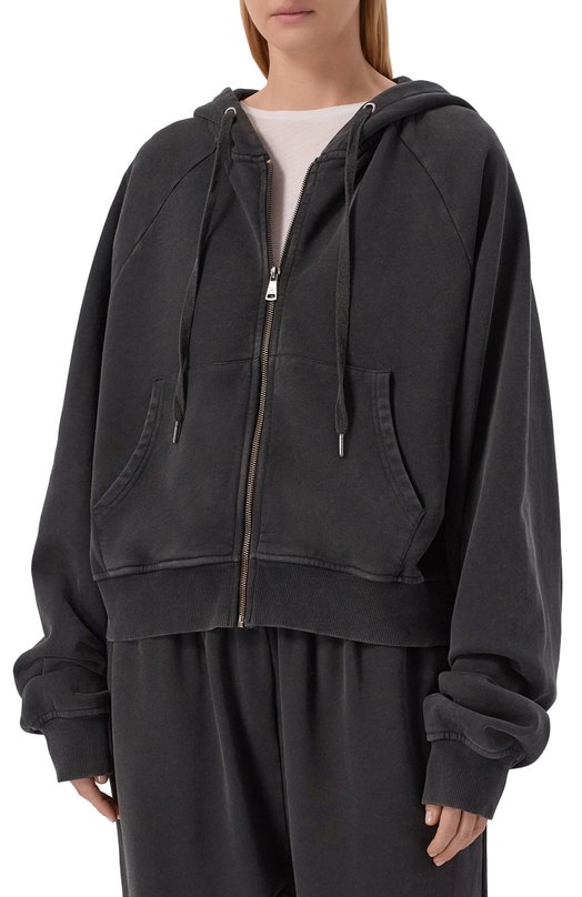 Толстовка из хлопка и шерсти Addicted FT2315.1 Чёрный  FT2315.1 Фото 3