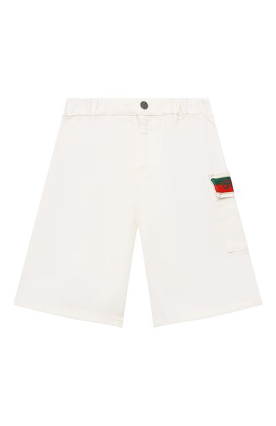 Хлопковые шорты GUCCI, арт. 653325/XDBJR