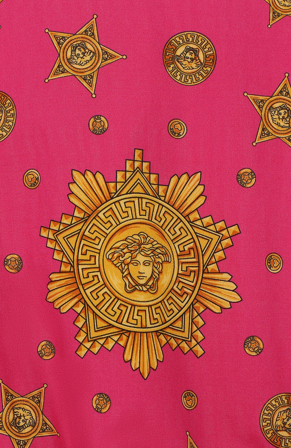 Хлопковое платье VERSACE, арт. YC000089/A232758/4A-6A, фото 3