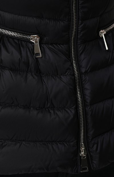 Приталенный стеганый пуховик с воротником-стойкой MONCLER, арт. D1-093-46333-94-53048, фото 5