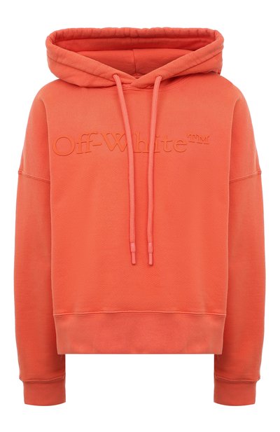 Женский хлопковое худи OFF-WHITE, арт. OWBB049S23JER0012626