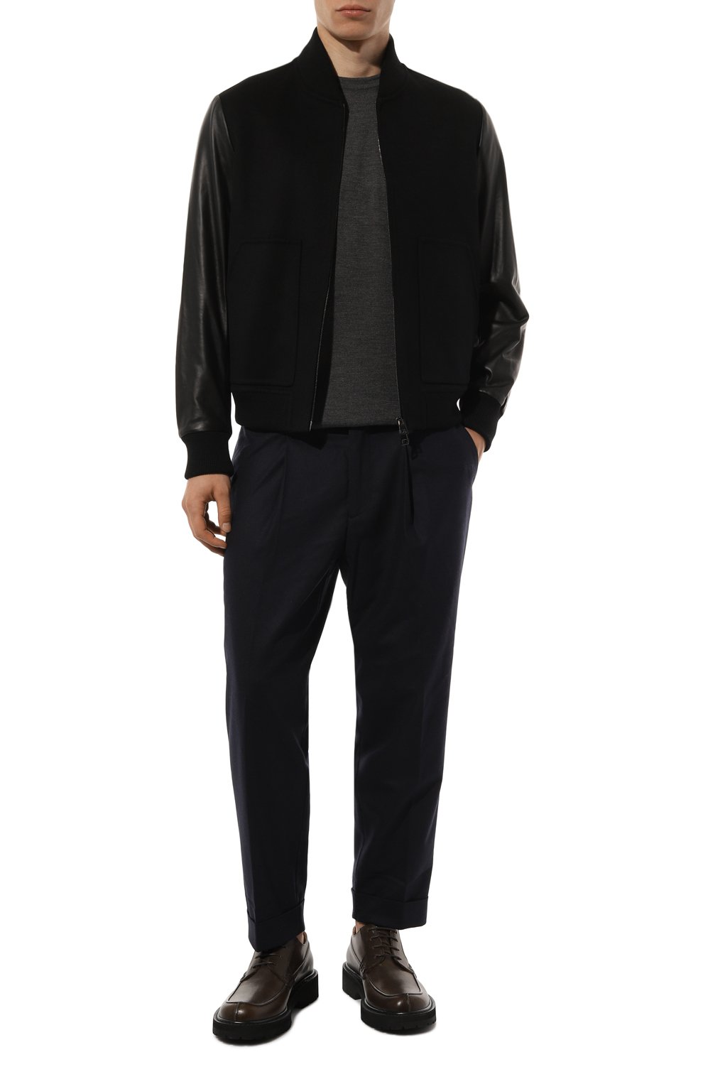 Джемпер из шерсти и шелка ANDREA CAMPAGNA, арт. TS0MC/LSC18R, фото 2