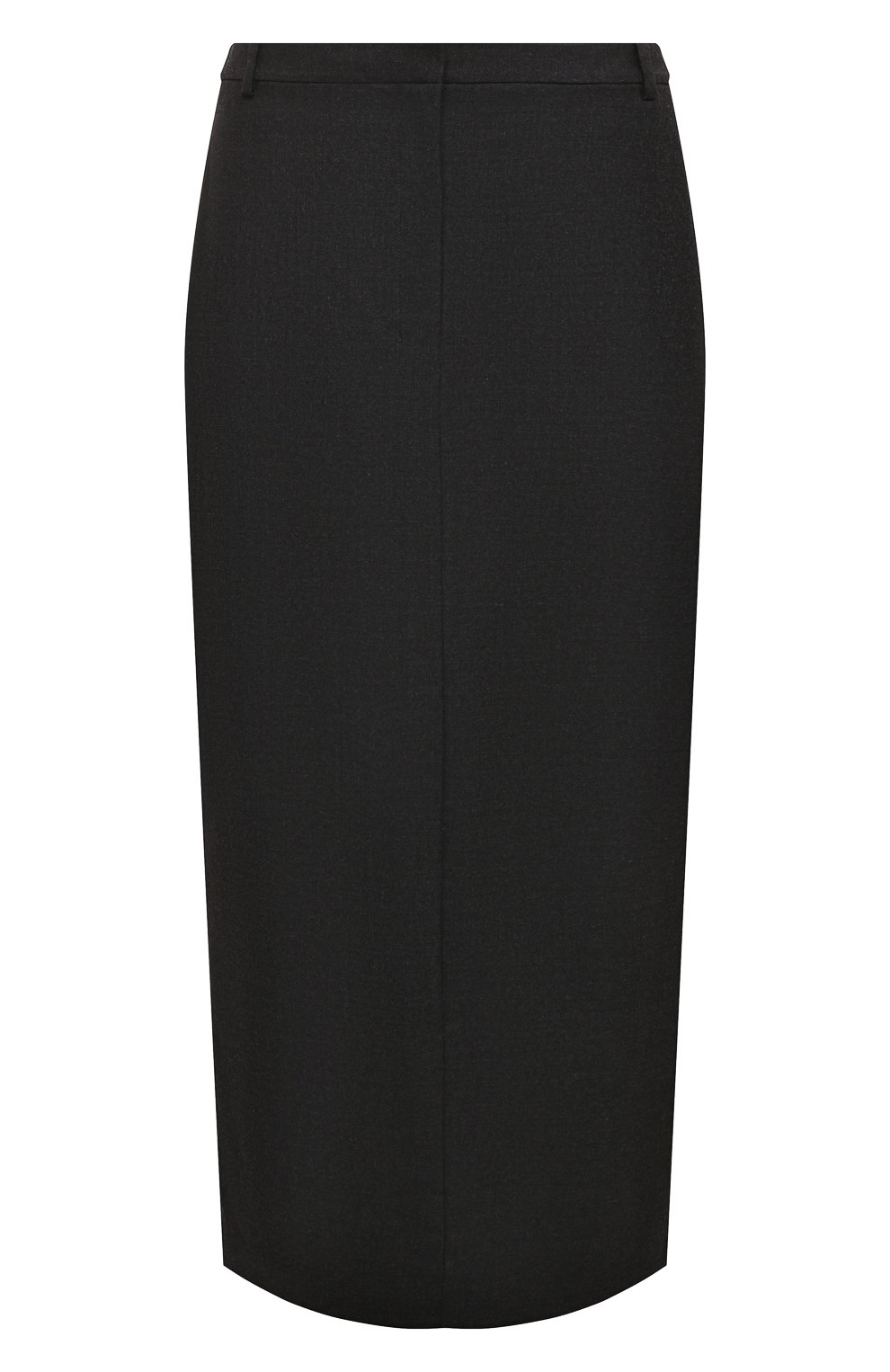 Юбка из шерсти и вискозы THEORY темно-серого цвета по цене 47100 руб., арт. 00801304, фото 1 Юбка из шерсти и вискозы THEORY, арт. 00801304, фото 1