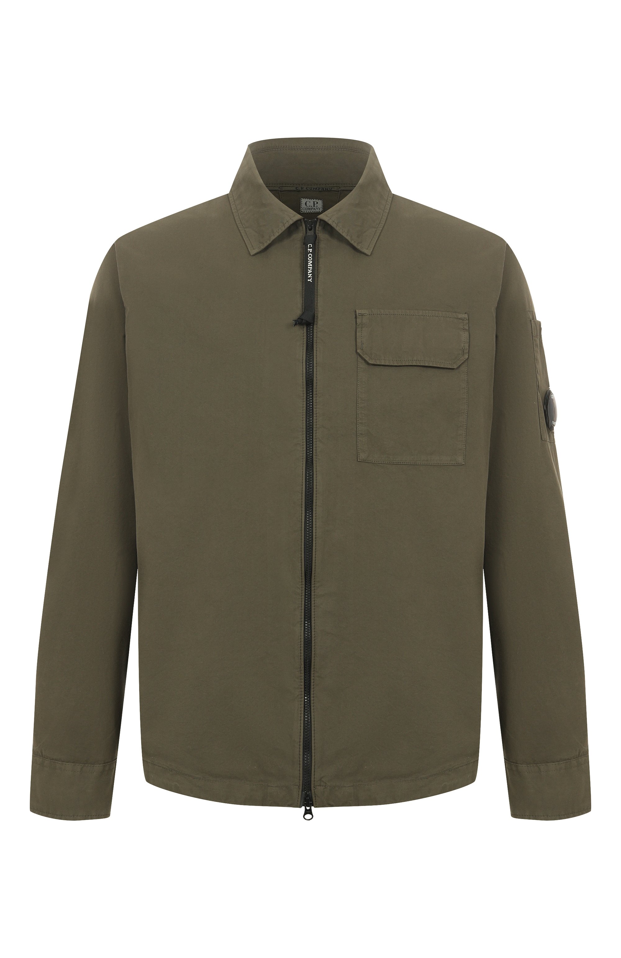 Хлопковая куртка-рубашка C.P. COMPANY, арт. 18CM0S124A110143G, фото 1