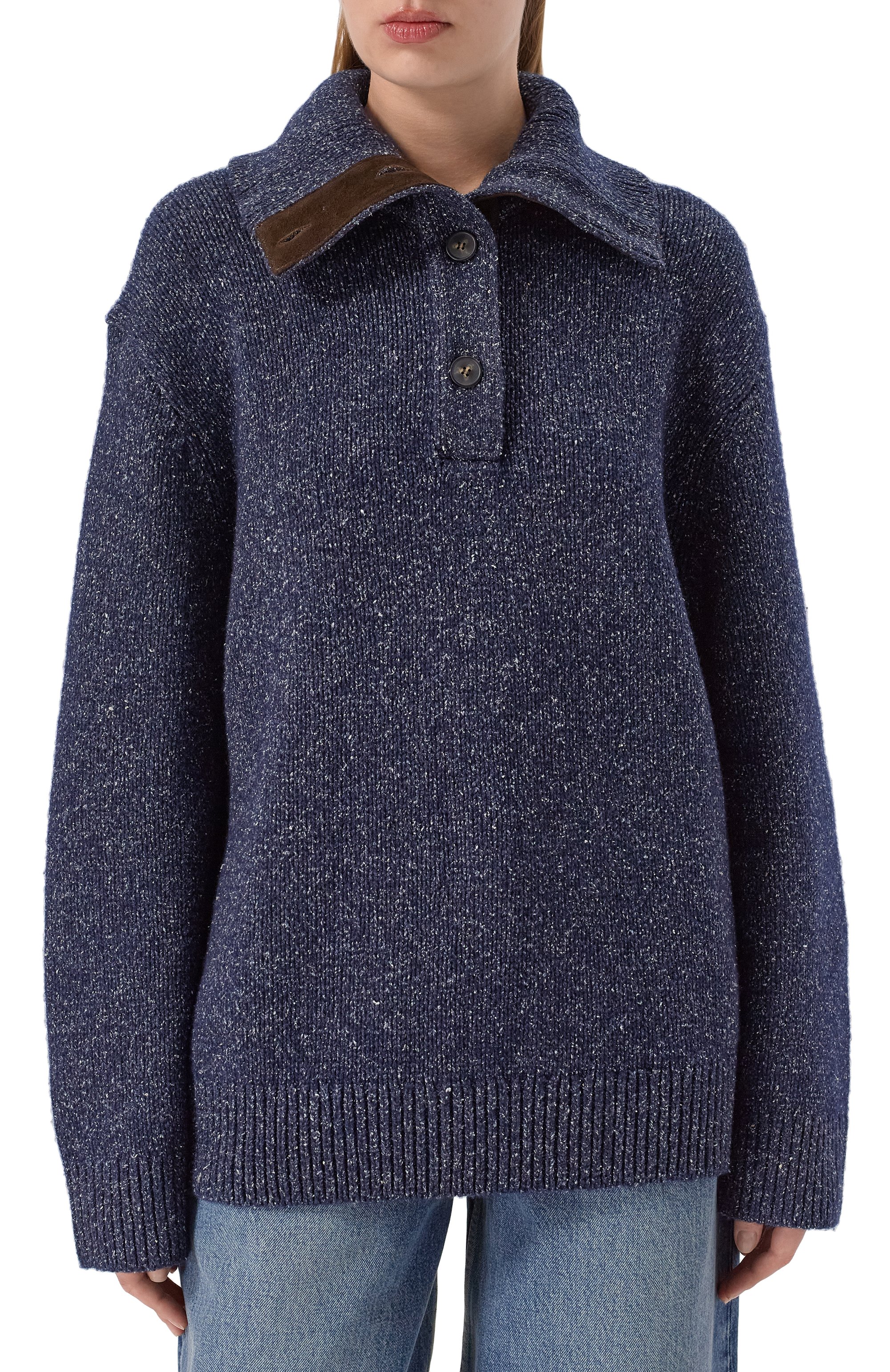 Свитер из шерсти и шелка 12 STOREEZ, арт. 135148, фото 3