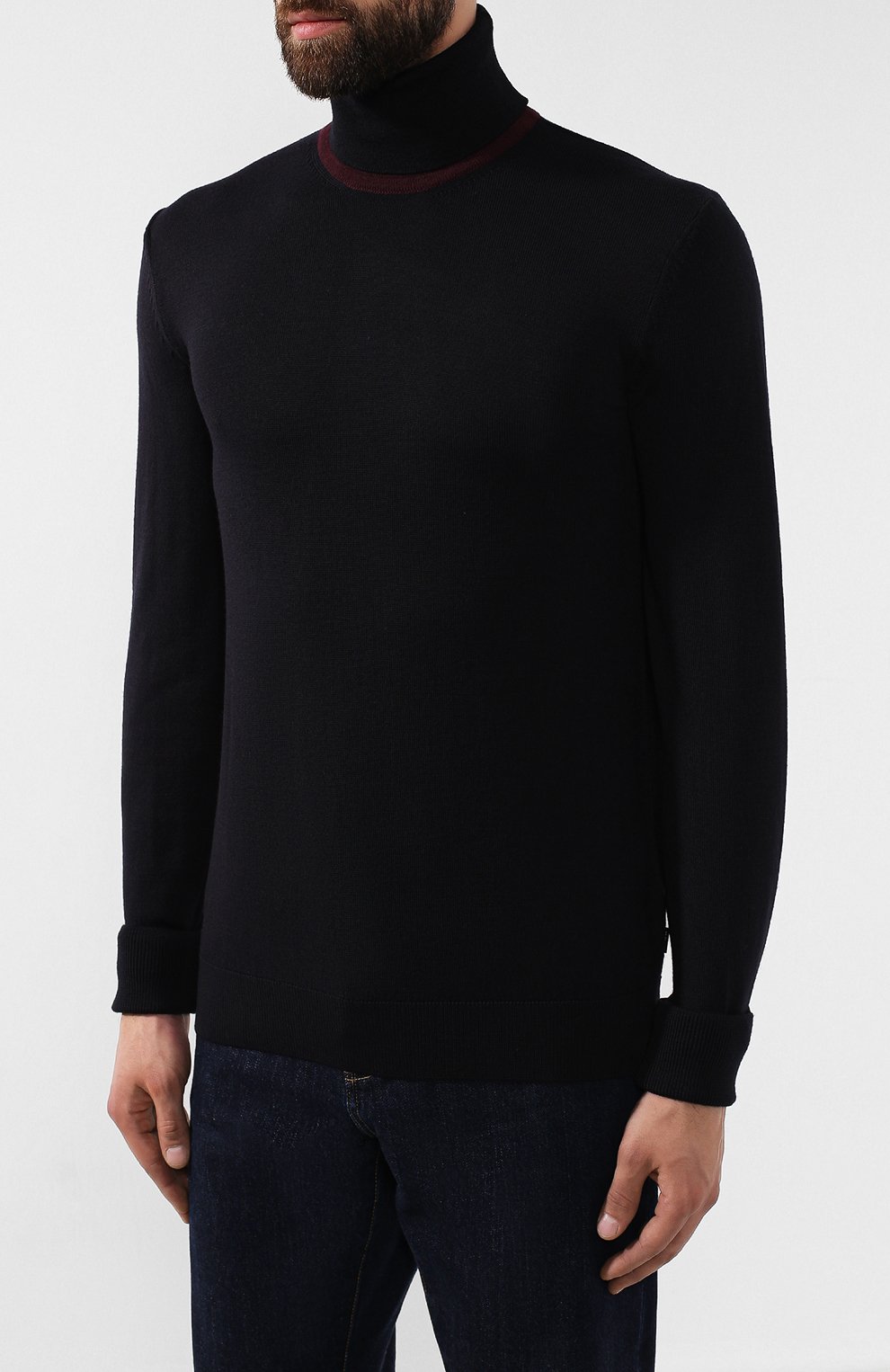 Шерстяной свитер BOSS, арт. 50415788, фото 3