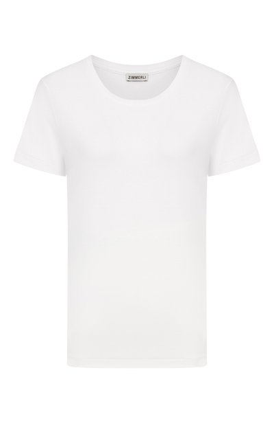 Женская хлопковая футболка ZIMMERLI, арт. 286-53119