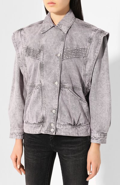 Джинсовая куртка ISABEL MARANT ETOILE, арт. VE1210-20P017E/HARM0N, фото 3