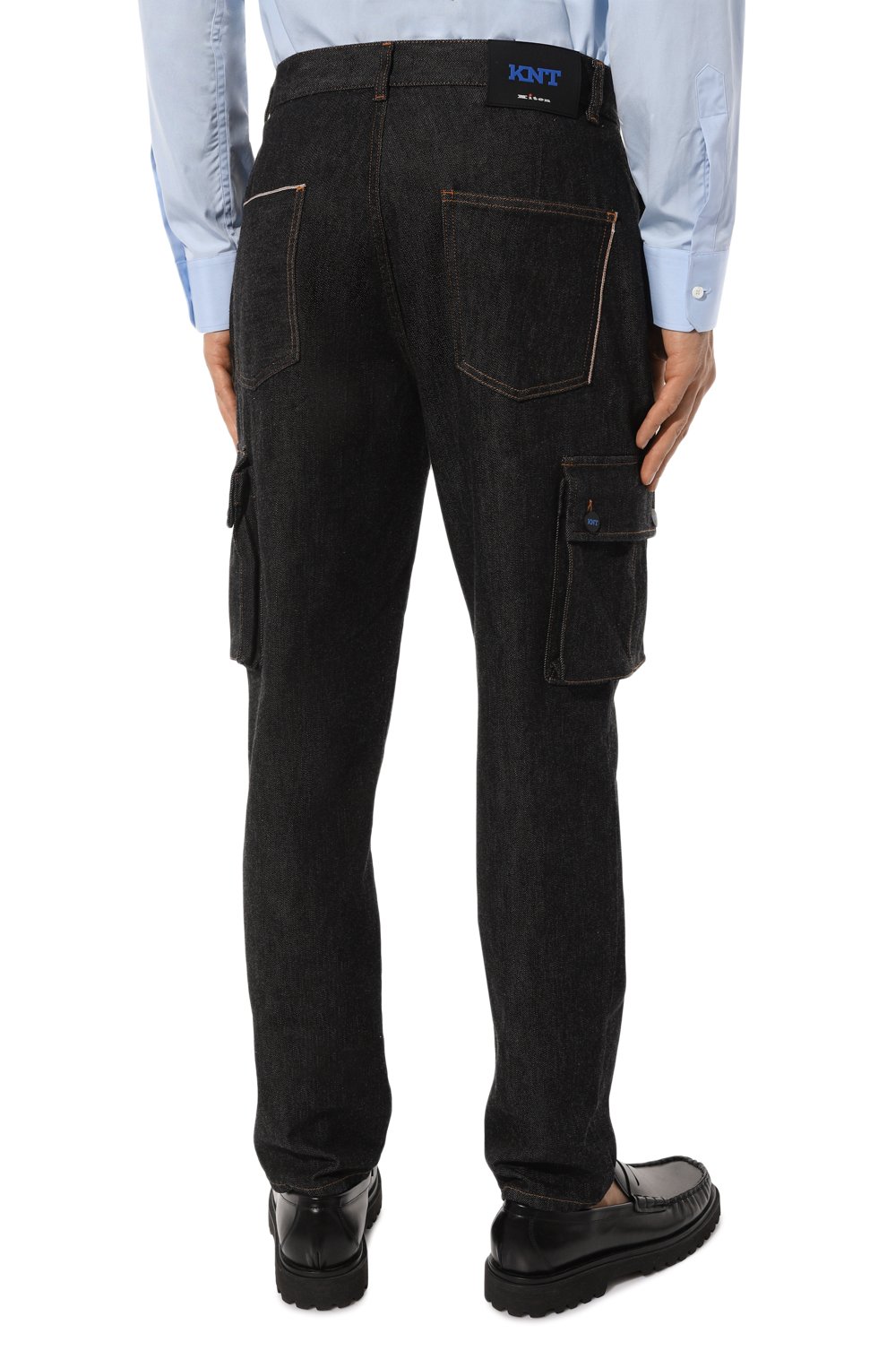 Джинсы KNT черного цвета по цене 87550 руб., арт. UPKN030XC1001, фото 4 Джинсы KNT, арт. UPKN030XC1001, фото 4