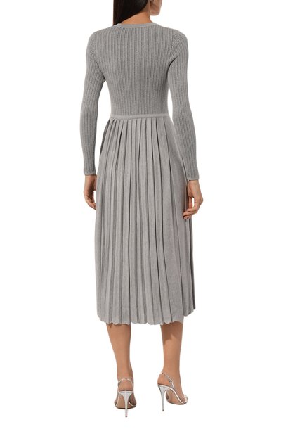 Платье из шелка и кашемира FREEAGE, арт. W25.DR113.6039.901, фото 4