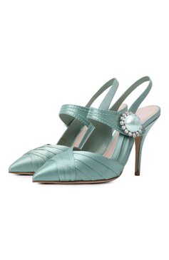 Текстильные туфли MIU MIU, арт. 5I202B-ZIZ-F0092-105, фото 1