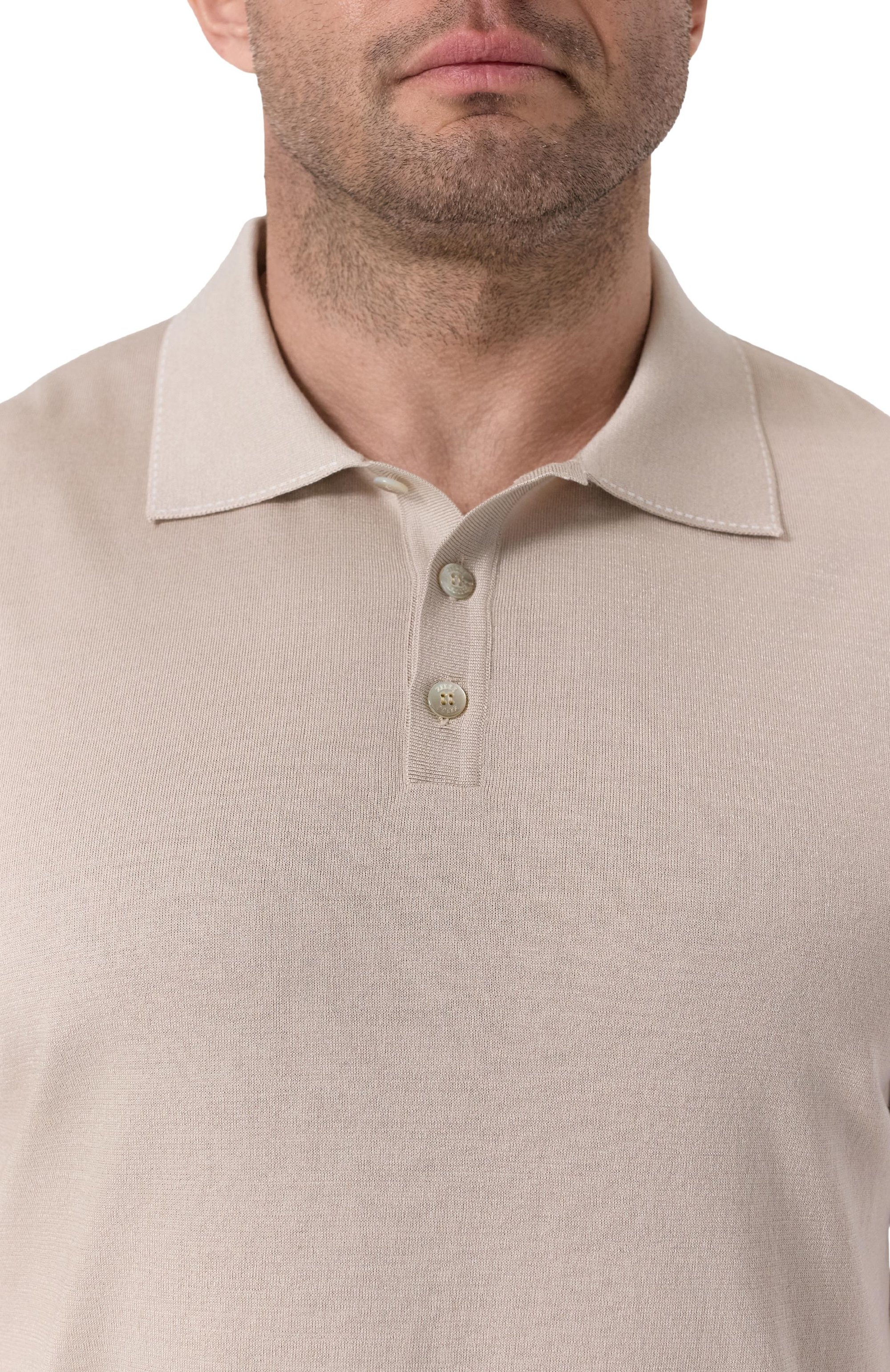 Поло из хлопка и шелка ZILLI, арт. KBP002M0142VRIS00/64, фото 5